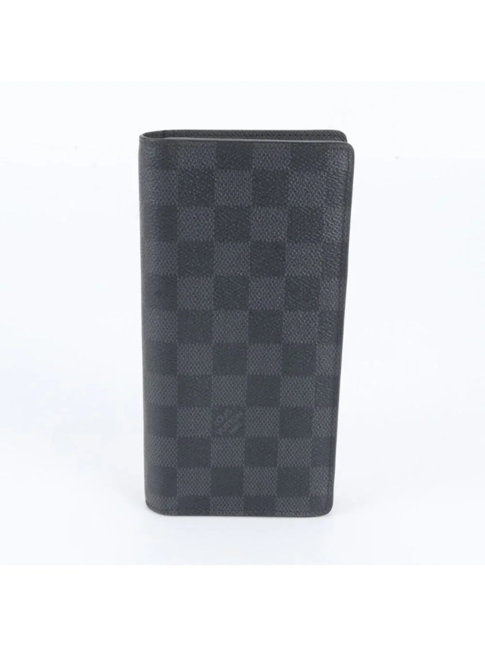 Louis Vuitton Damier Graphite Portefeuille Brazza Leather Wallet